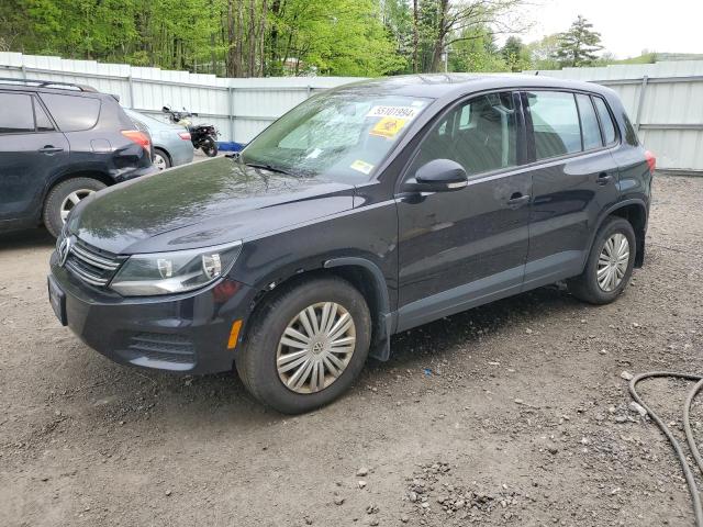 2014 Volkswagen Tiguan S მანქანა იყიდება აუქციონზე, vin: WVGAV3AXXEW527577, აუქციონის ნომერი: 55101994