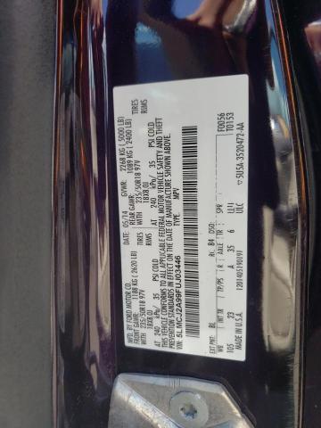 5LMCJ2A99FUJ03446 Lincoln MKC