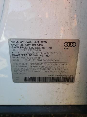WA1L2AFP6GA094093 Audi Q5 Premium Plus