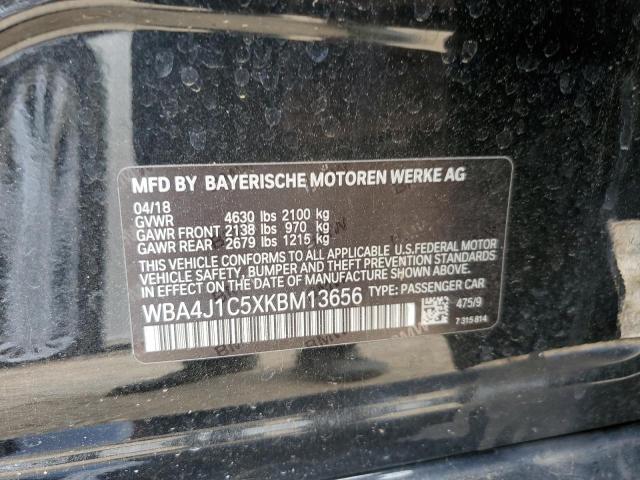 WBA4J1C5XKBM13656 BMW 430i Gran Coupe