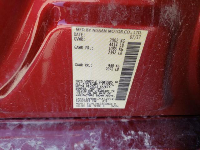 1N4BL3AP0HC295856 Nissan Altima 3.5sl