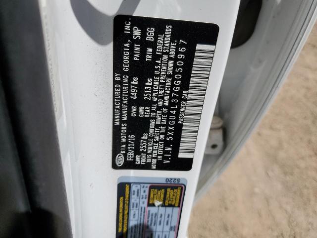 5XXGU4L37GG050967 KIA OPTIMA EX