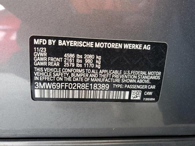 3MW69FF02R8E18389 BMW 330I