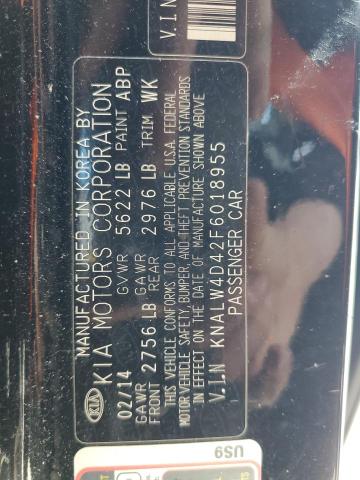 KNALW4D42F6018955 KIA K900