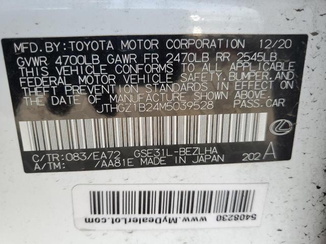 JTHGZ1B24M5039528 Lexus Is 350 F-sport
