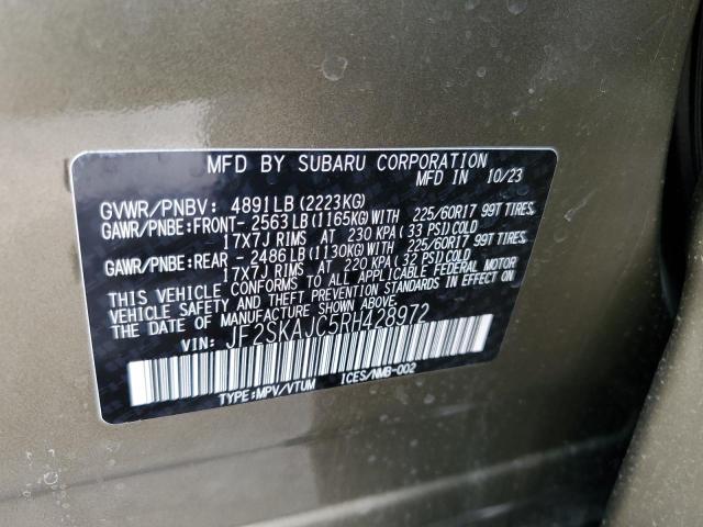 JF2SKAJC5RH428972 Subaru Forester Wilderness