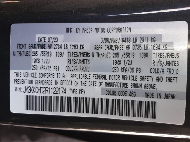 JM3KKCHD2R1122174 Mazda Cx-90 Pref
