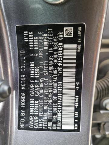JHMFC1F79JX013333 Honda CIVIC EXL