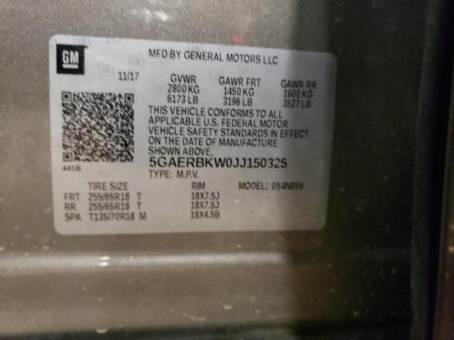 5GAERBKW0JJ150325 Buick Enclave Essence