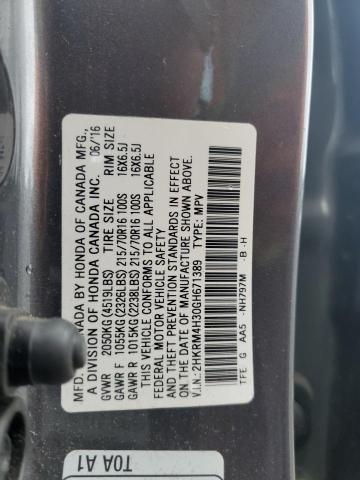 2HKRM4H30GH671389 Honda CR-V LX