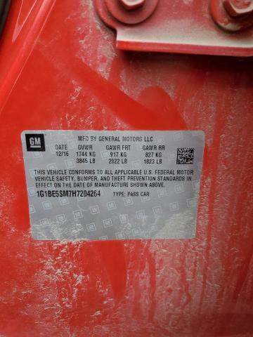 1G1BE5SM7H7204264 Chevrolet CRUZE LT