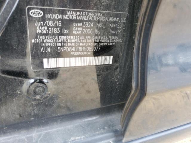 5NPD84LF8HH089977 Hyundai ELANTRA SE