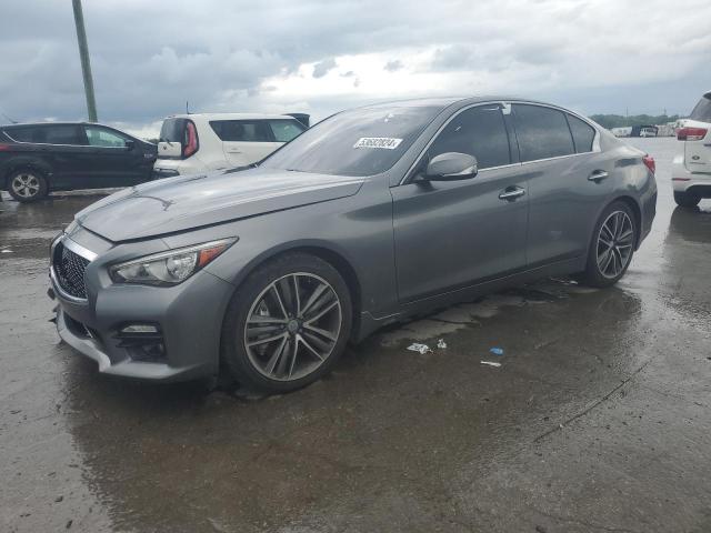 53682824 :رقم المزاد ، JN1AV7AR7FM850563 vin ، 2015 Infiniti Q50 Hybrid Premium مزاد بيع