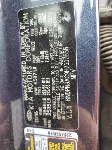 KNDPN3AC9H7217656 KIA Sportage Ex