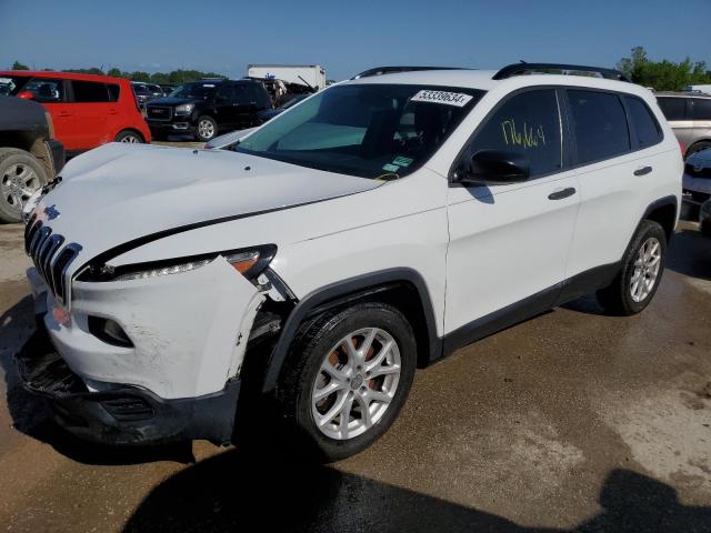 Auction sale of the 2016 Jeep Cherokee Sport, vin: 1C4PJLAB9GW291506, lot number: 53339634