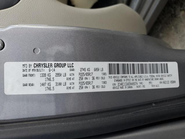 2C4RC1CGXER409374 Chrysler Town & Country Touring L