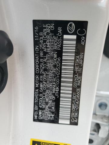 JTHBK1GG1H2253256 Lexus ES 350