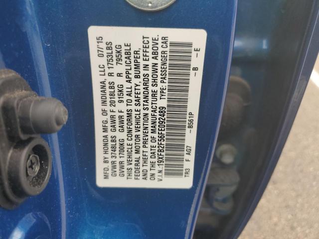 19XFB2F56FE092489 Honda Civic Lx