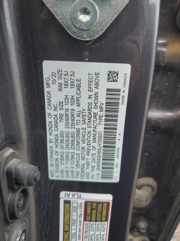 2HKRW2H55LH700931 Honda CR-V EX