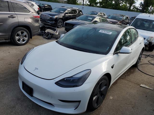 Продажа на аукционе авто 2022 Tesla Model 3, vin: 5YJ3E1EBXNF273406, номер лота: 54752344