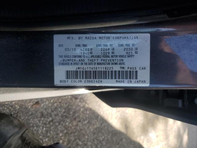 JM1GJ1T65E1118225 Mazda 6 TOURING