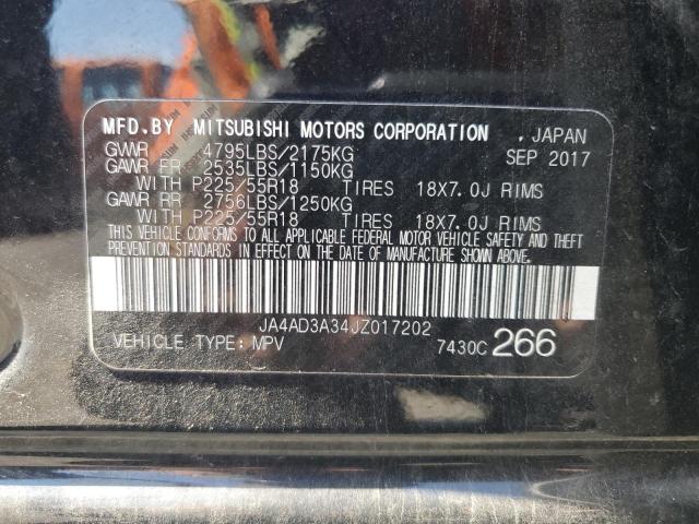 JA4AD3A34JZ017202 Mitsubishi Outlander Se