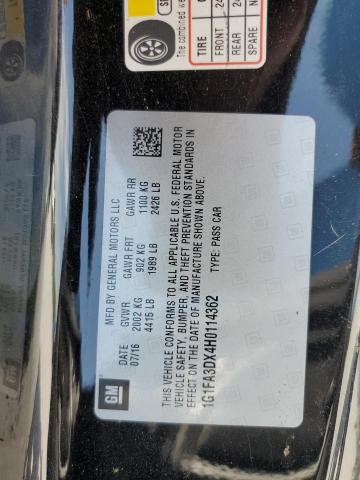 1G1FA3DX4H0114362 Chevrolet CAMARO LS