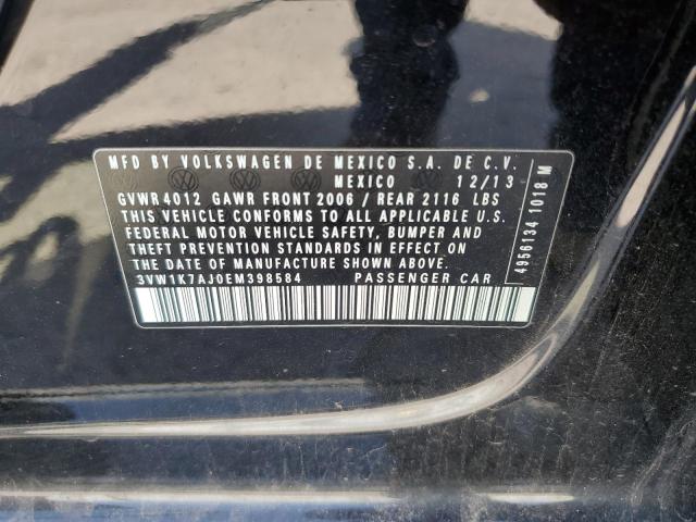 3VW1K7AJ0EM398584 Volkswagen JETTA BASE