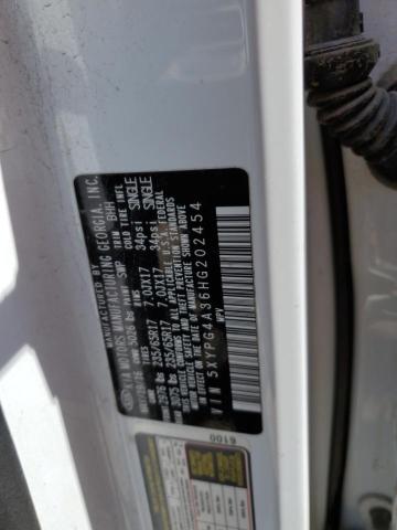 5XYPG4A36HG202454 KIA SORENTO LX