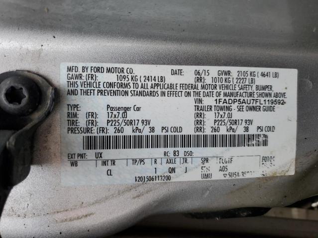 1FADP5AU7FL119592 Ford C-MAX SE