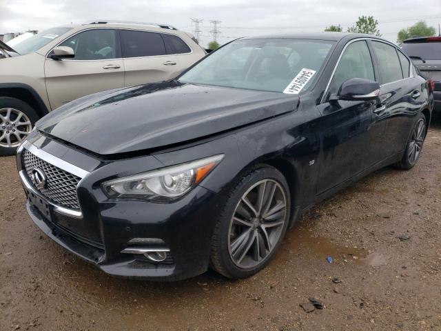 2014 Infiniti Q50 Base მანქანა იყიდება აუქციონზე, vin: JN1BV7ARXEM705486, აუქციონის ნომერი: 54409144