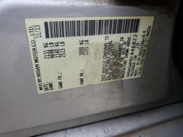 1N4AA5AP4EC446822 Nissan MAXIMA S