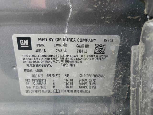 KL4CJFSBXFB166450 Buick Encore Convenience