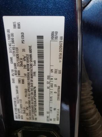 1FTEW1EGXJFD04676 Ford F150 Supercrew