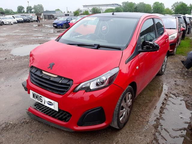 Auction sale of the 2016 Peugeot 108 Active, vin: *****************, lot number: 55070884
