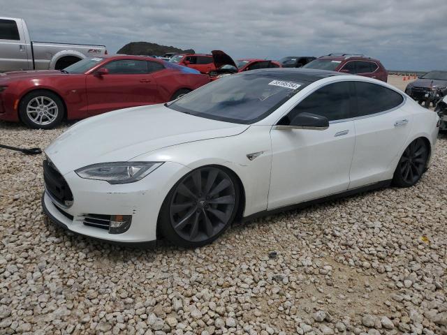 55195754 :رقم المزاد ، 5YJSA1DP2DFP07157 vin ، 2013 Tesla Model S مزاد بيع