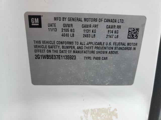 2G1WB5E37E1135923 Chevrolet Impala Limited Lt