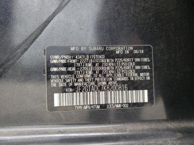 JF2GTADC7K8200816 Subaru Crosstrek Premium