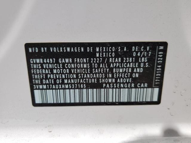 3VWM17AUXHM537165 Volkswagen Golf Alltrack S