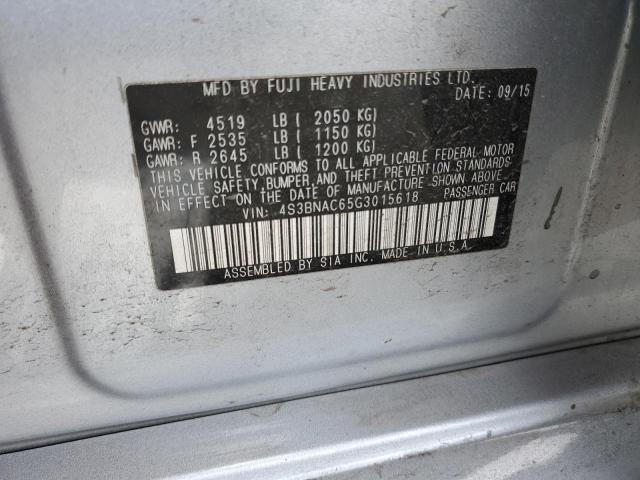 4S3BNAC65G3015618 Subaru Legacy 2.5i Premium