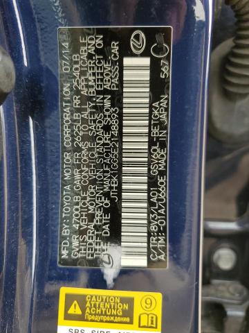 JTHBK1GG5E2148893 Lexus ES 350