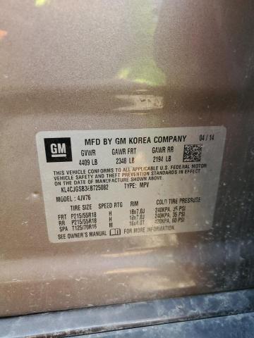 KL4CJGSB3EB725082 Buick Encore