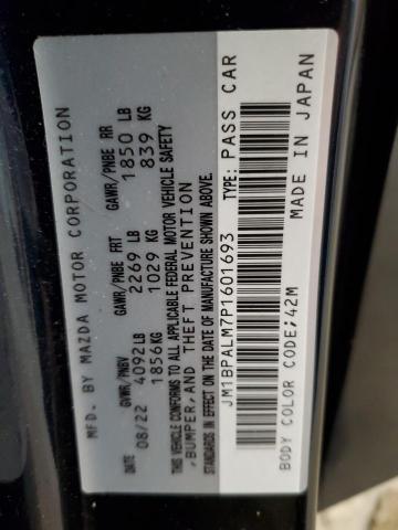 JM1BPALM7P1601693 Mazda 3 Preferred
