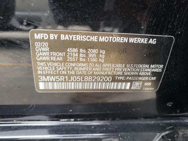 3MW5R1J05L8B29200 BMW 330I