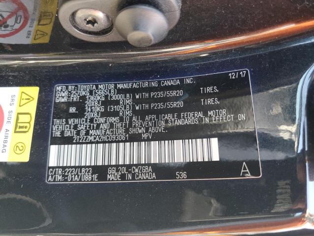 2T2ZZMCA2HC093061 Lexus Rx 350 Base