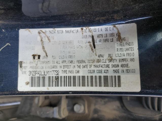 3MZBPADL3LM117732 Mazda 3 Preferred