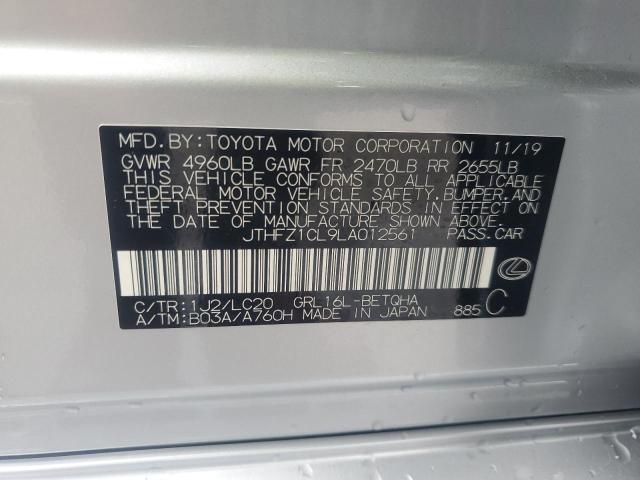 JTHFZ1CL9LA012561 Lexus Gs 350 Base