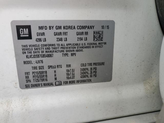 KL4CJDSB7GB548067 Buick Encore Premium