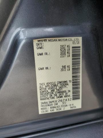 1N4AL3AP4JC267432 Nissan ALTIMA 2.5