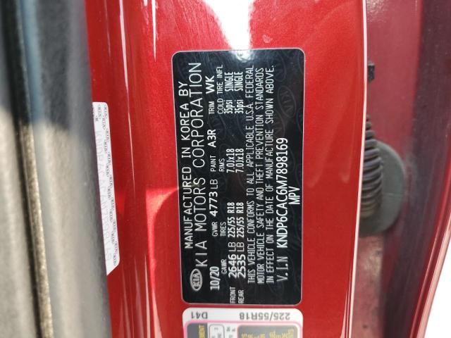 KNDP6CAC6M7898169 KIA SPORTAGE S
